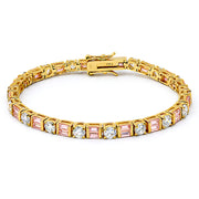 Duo Mini Square 18K Gold Plated