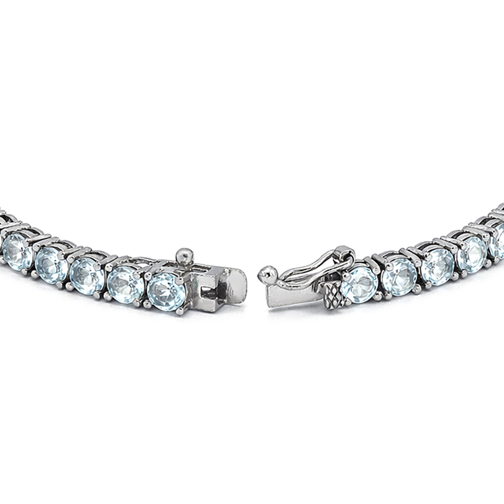 Mini Blue Topaz Bracelet