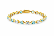 Aqua Bubble Bracelet 18K Gold Plated