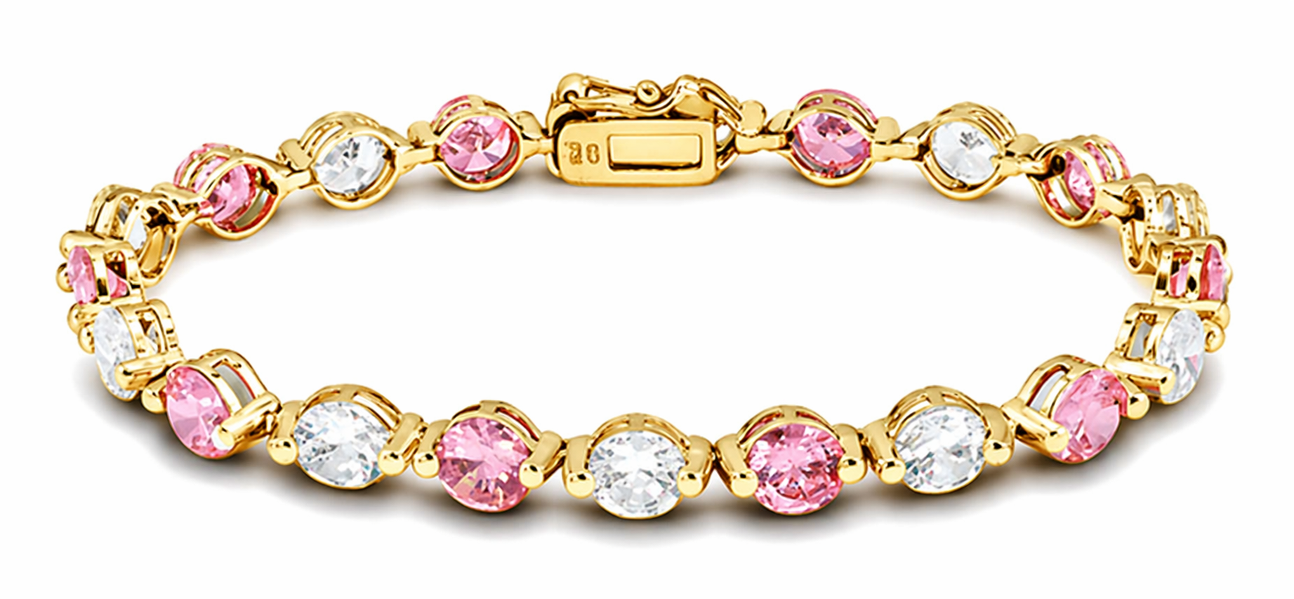 Blush Bubble Bracelet 18K Gold Plated