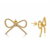 Cutie Bows Studs 18K Gold Plated