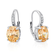 Royal Earrings in Citrine
