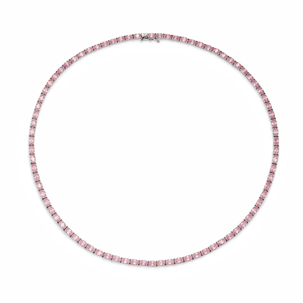 The Classic Oval Tennis Necklace
