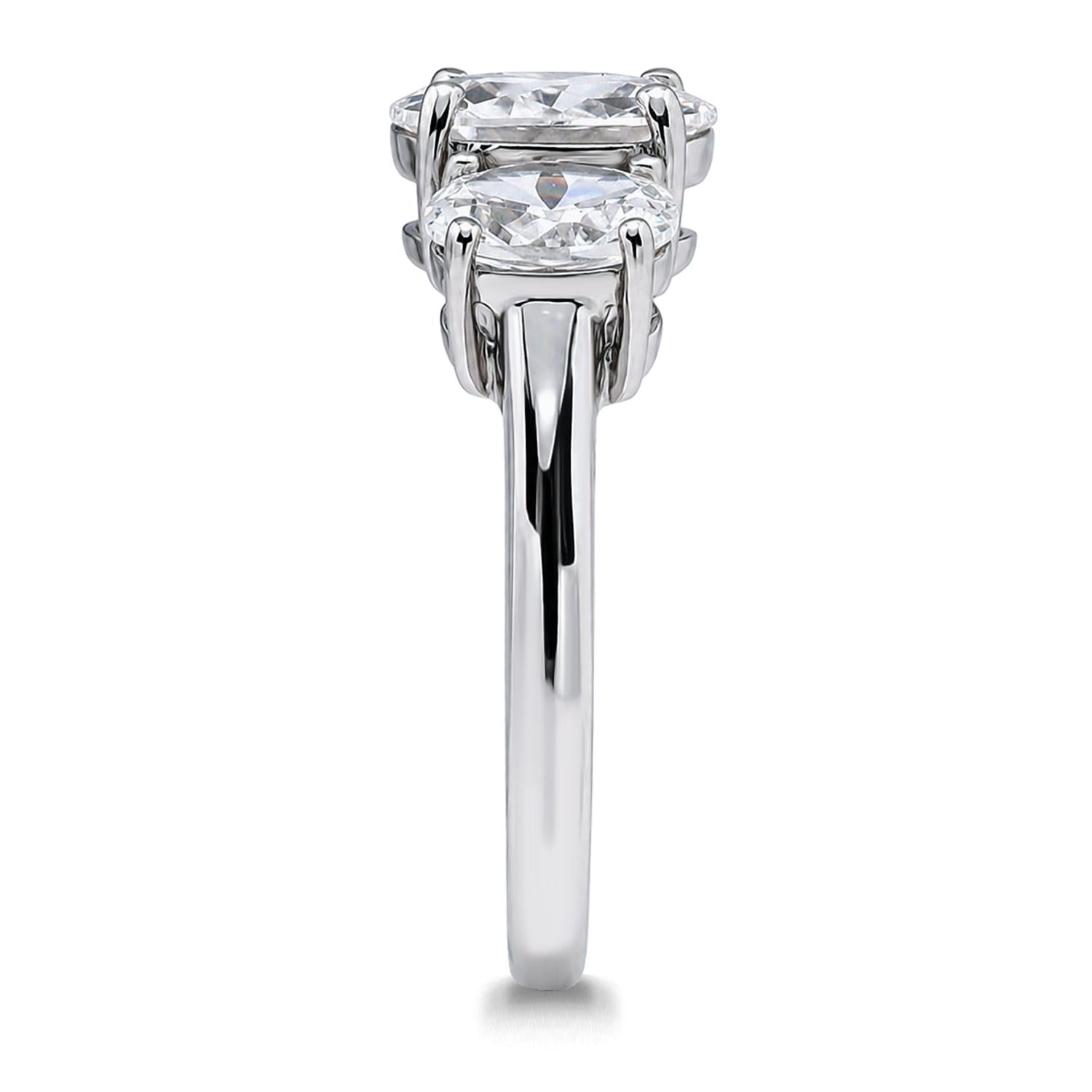 925 Sterling Silver CZ Romance Ring