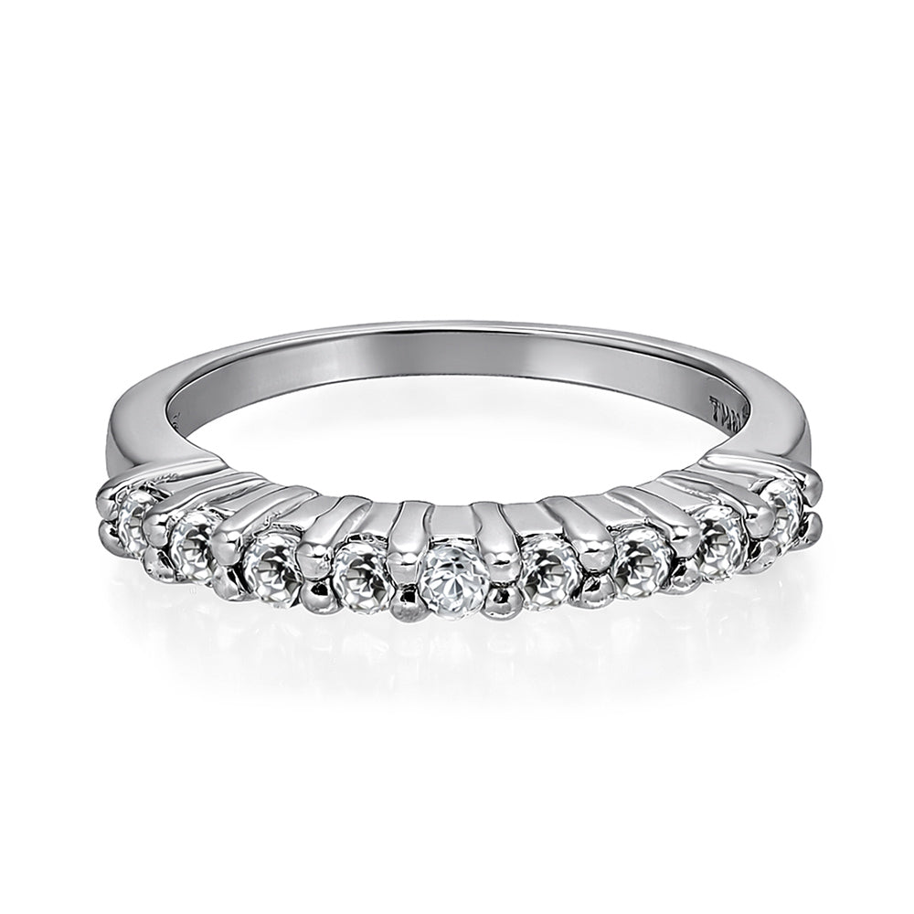 Half Halo Ring