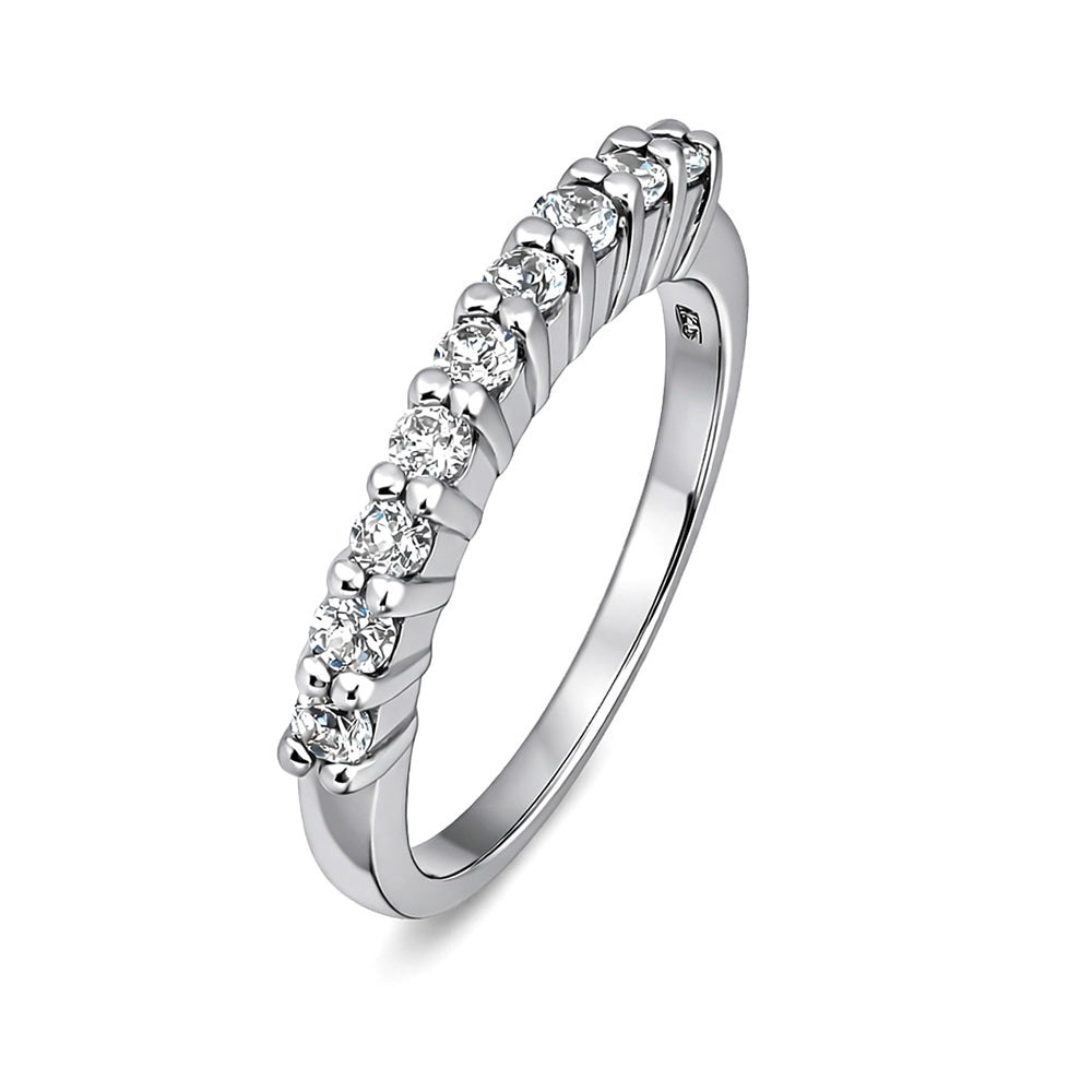 Half Halo Ring