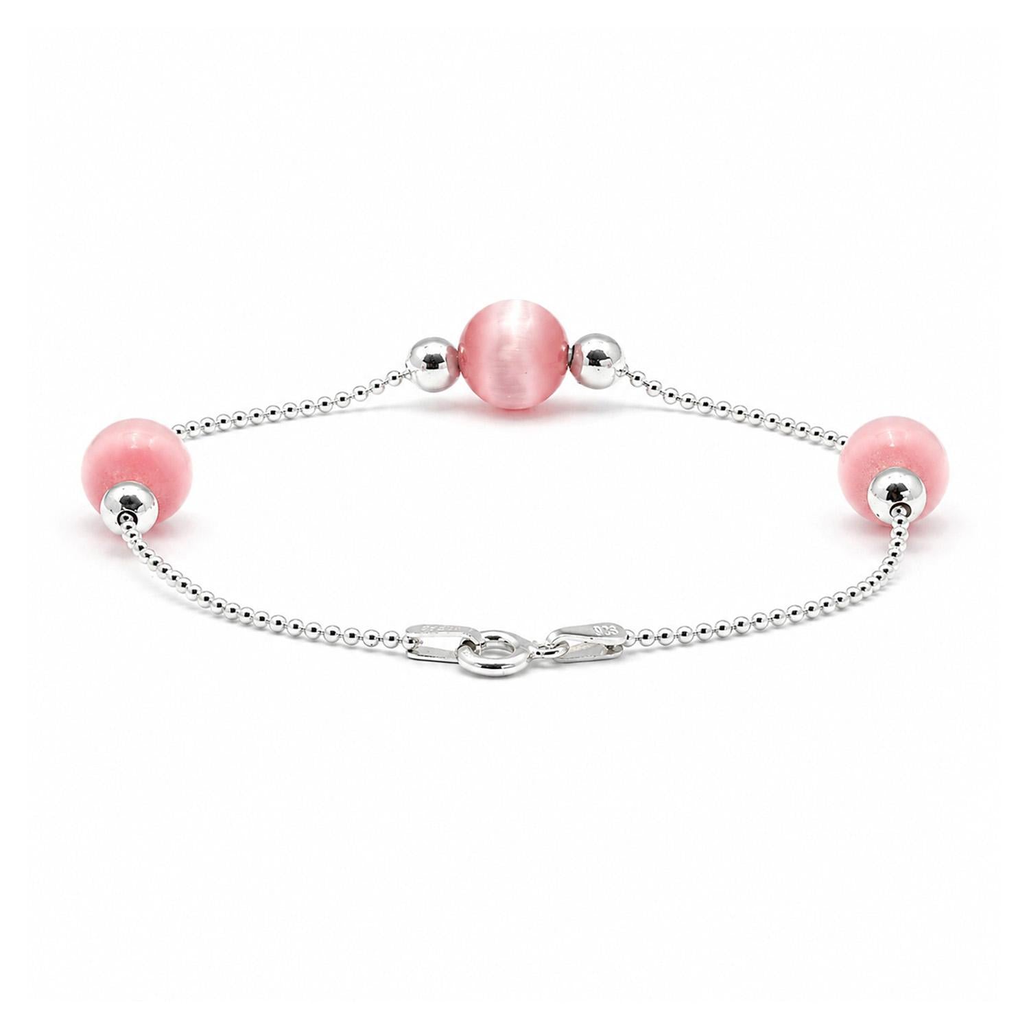 925 Sterling Silver Sunset Blush Bracelet