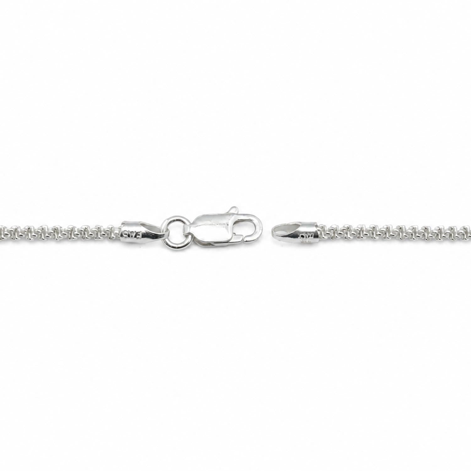 925 Sterling Silver Bare Chain Necklace 20 – 24 Inches for Women