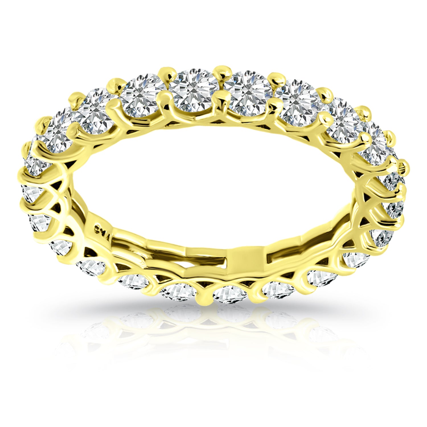 Classic infinity Ring 18K Gold Plated